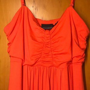 CYNTHIA ROWLEY ORANGE MAXI SUMMER TANK DRESS🌞